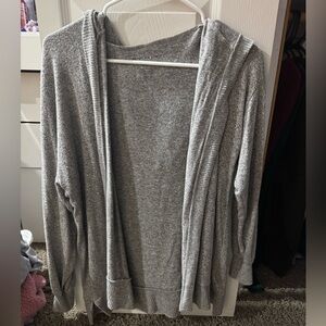 American Eagle long hooded cardigan